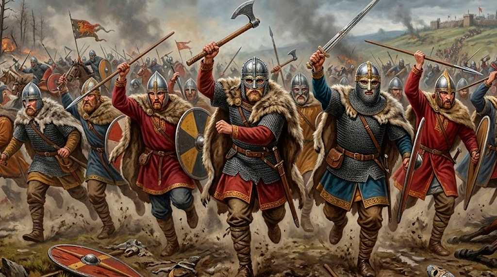 Англосаксы в бою